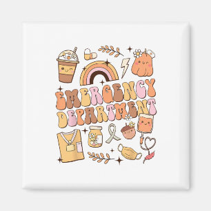 Emergency Room Er Rn Nurse Department Halloween Au Magnet