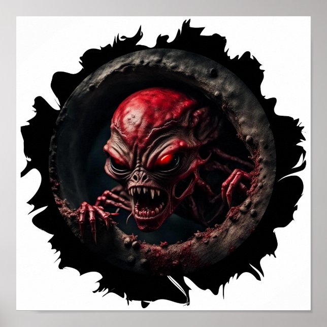 Emerging Alien Poster (Vorne)