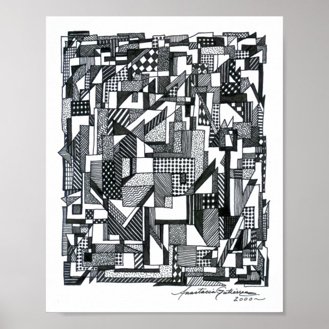 Emerging Geometry Poster (Vorne)