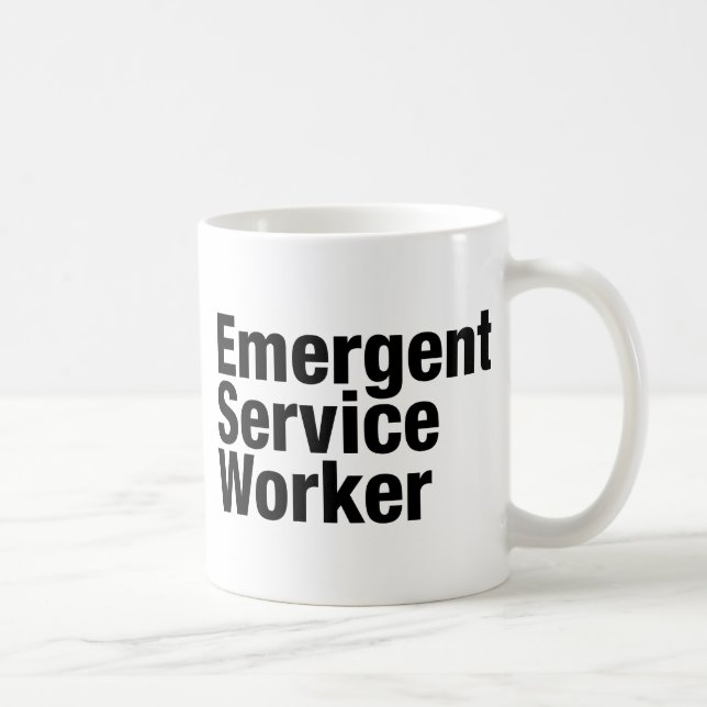 Emerging Service Worker Tasse (Rechts)