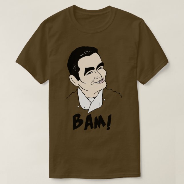 EMERIL LAGASSE BAM FAN ART TShirt (Design vorne)