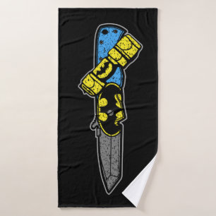 Emerson Knives CQC-7 Bat Utility Knife T - Shirt T Badehandtuch