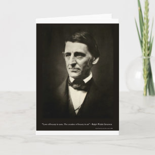 Emerson Liebe der Schönheit ist Geschmack Liebe Ge Karte