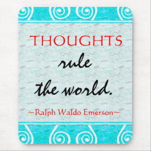 Emerson Motivierungs-Zitat Mousepad