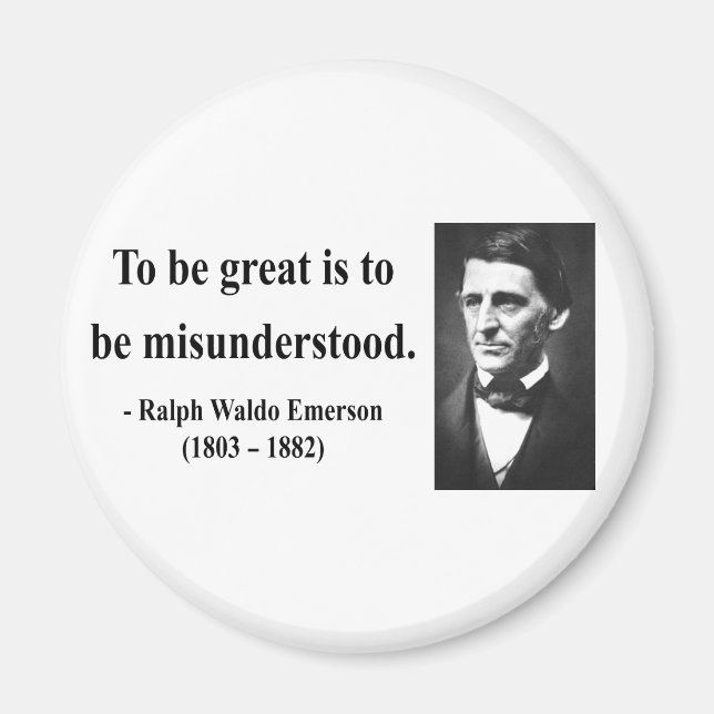 Emerson Quote 11b Magnet (Vorne)