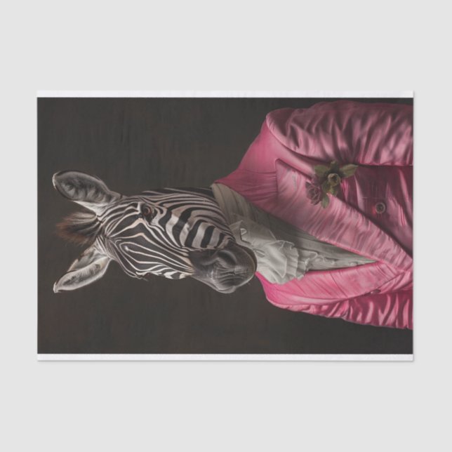 Emerson the Zebra Seidenpapier (Vorderseite)