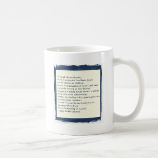 Emerson-Zitat Tasse