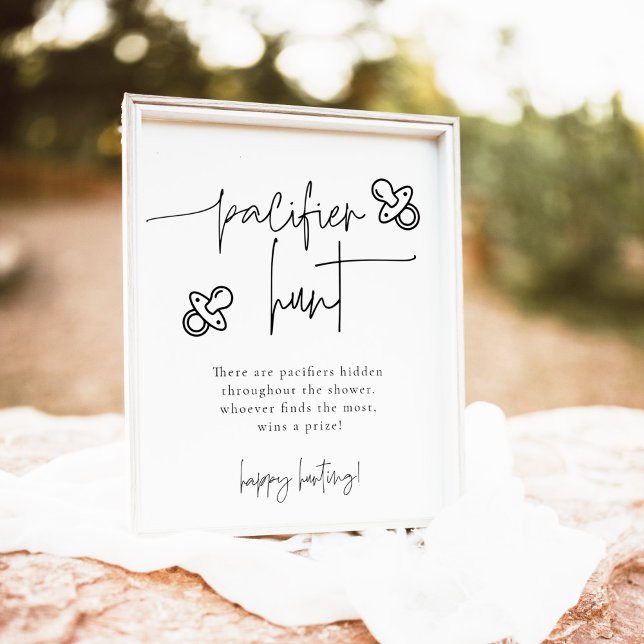 EMERY Schnuller Hunt Baby Showspiel Poster (Von Creator hochgeladen)