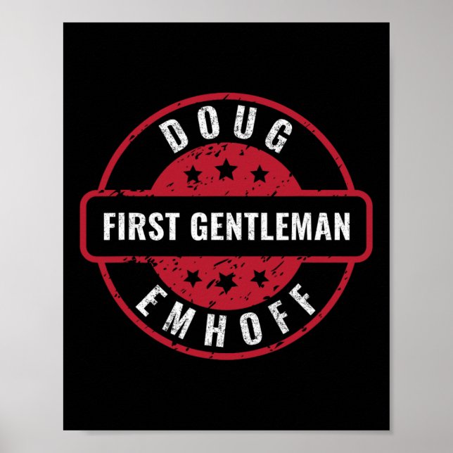 Emhoff als erster Gentleman Kamala Harris Husb Poster (Vorne)