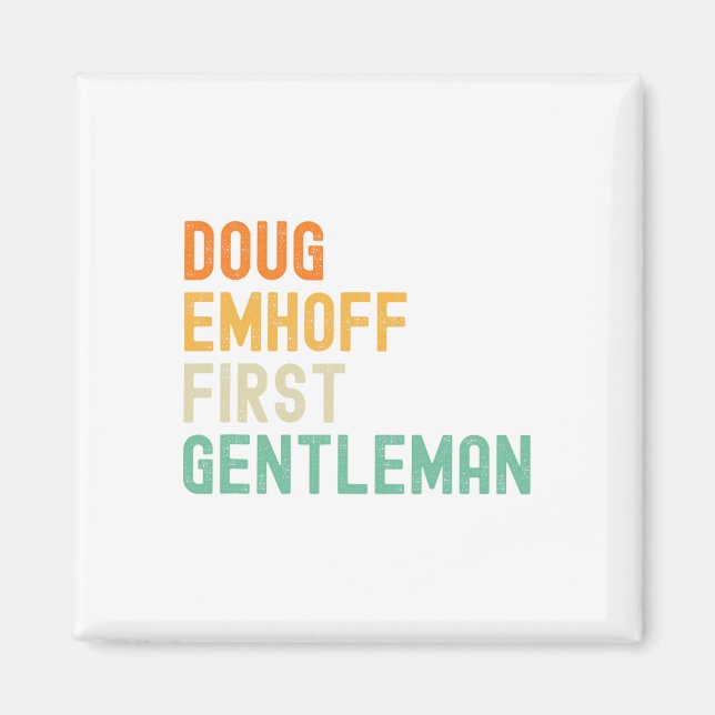 Emhoff als erster Gentleman Kamala Harris Husband Magnet (Vorne)