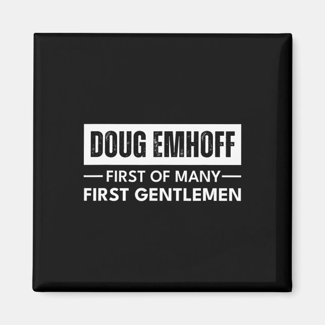 Emhoff als erster Gentleman Kamala Harris Husband  Magnet (Vorne)