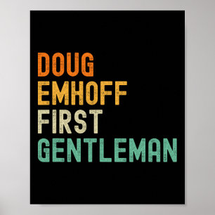 Emhoff als erster Gentleman Kamala Harris Husband Poster