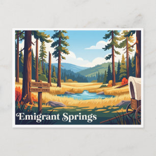 Emigrant Springs State Heritage Area Meacham Postkarte