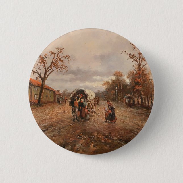 Emil Barbarini auf der Landstraße Button (Vorderseite)