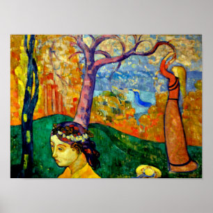Emile Bernard - Frühling Poster