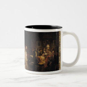 Emile Jean Horaz Vernet Zweifarbige Tasse