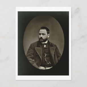 Emile Zola (1840-1902) von "Galerie Contemporaine" Postkarte