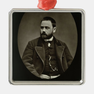 Emile Zola (1840-1902) von 'Galerie Contemporaine Silbernes Ornament