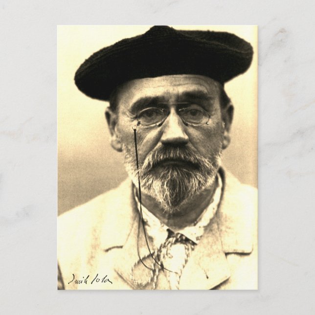 Émile Zola, c. 1902 Postkarte (Vorderseite)