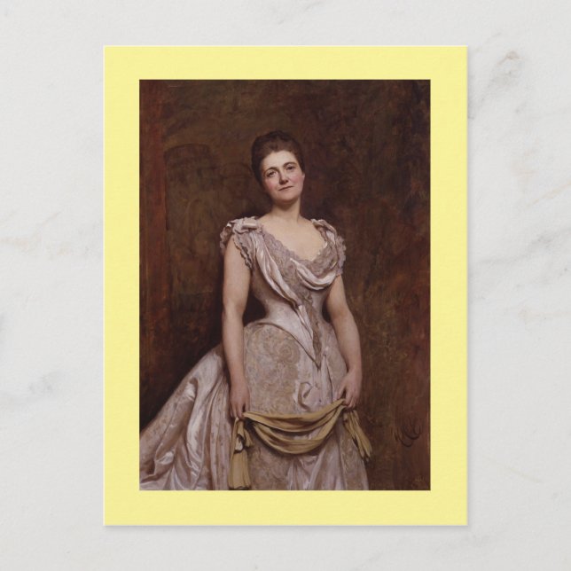 Emilia Francis (geboren stark) Postkarte (Vorderseite)