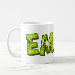 Emilia Name Kiwi Style Tasse Teetasse Kaffeetasse