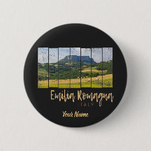 Emilia-Romagna Landschaft Italien Vintag Souvenir