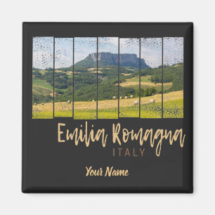 Emilia-Romagna Landschaft Italien Vintag Souvenir Magnet