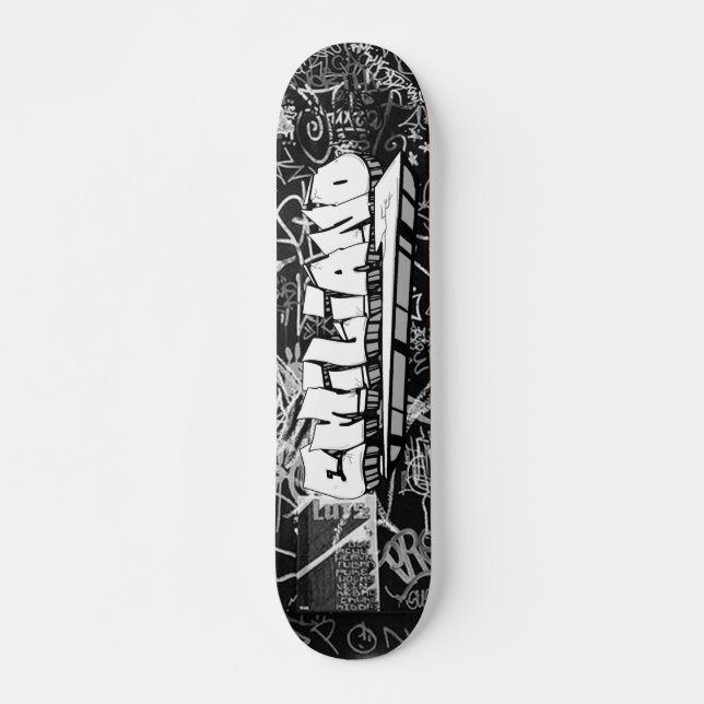 Emiliano Graffiti Custom Personalisiert Skateboard (Vorne)