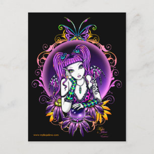 Emilicous Rainbow Fairy Postcard Postkarte