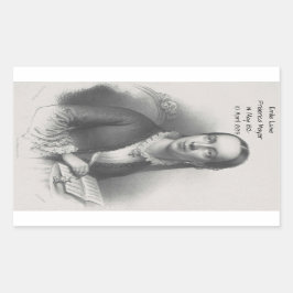 Emilie Luise Friderica Mayer Rechteckiger Aufkleber