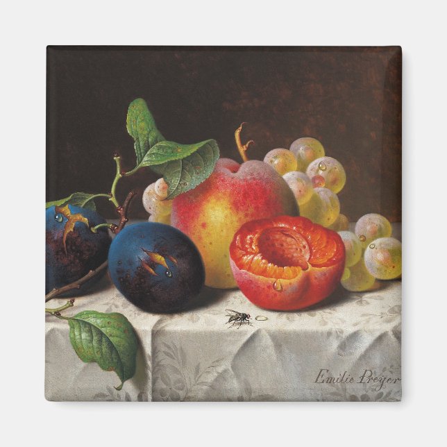 Emilie Preyer: Obst und Fly Magnet (Vorne)
