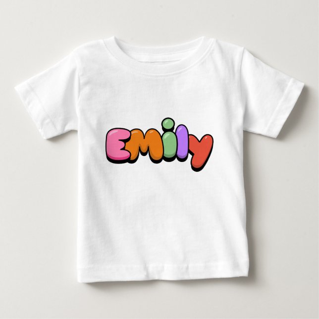 Emily Baby T-shirt (Vorderseite)