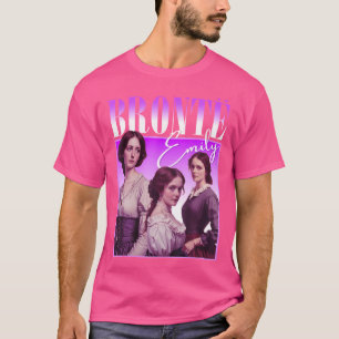 Emily Bronte Boleg Hip Hop Rap Vintage Literatur T-Shirt
