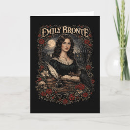 Emily Brontë Feiertagskarte