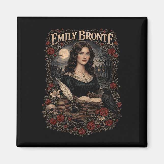 Emily Brontë Magnet (Vorne)