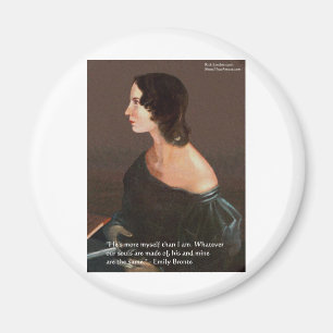 Emily Bronte "Souls Same" Liebe Kostenvoranschlag Magnet