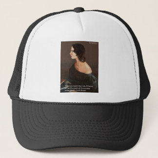 Emily Bronte "Souls Same" Liebe Kostenvoranschlag Truckerkappe