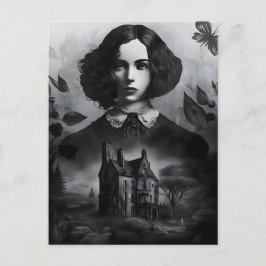 Emily Bronte, Viktorianisch Gothic Writer of Jane  Postkarte