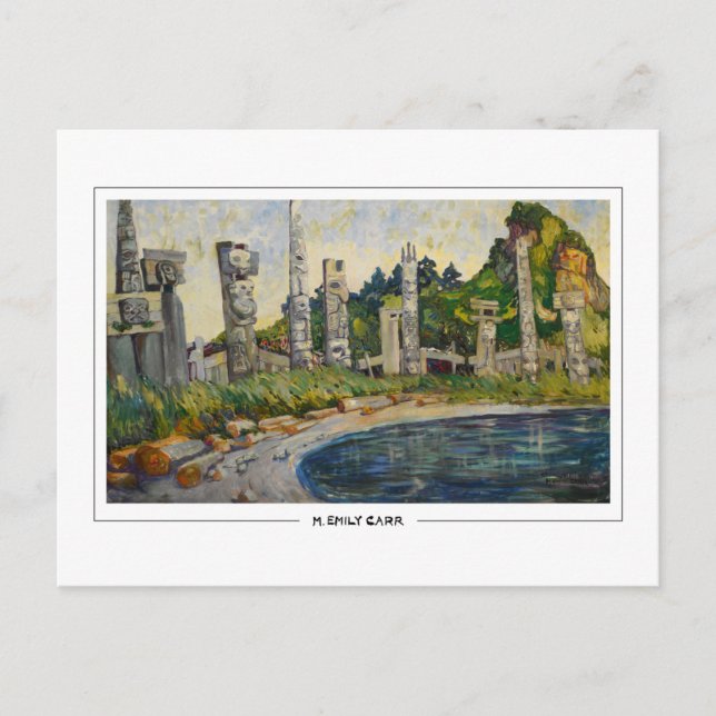 Emily Carr #10 - Fine Art Postcard Postkarte (Vorderseite)