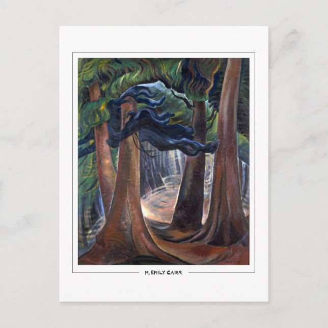 Emily Carr #16 - Fine Art Postcard Postkarte (Vorderseite)
