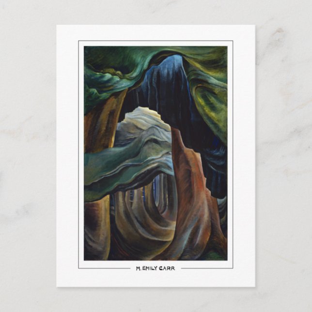 Emily Carr #1 - Fine Art Postcard Postkarte (Vorderseite)