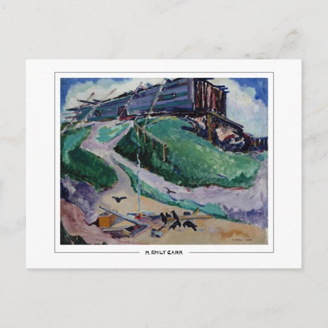 Emily Carr #245 - Fine Art Postcard Postkarte (Vorderseite)
