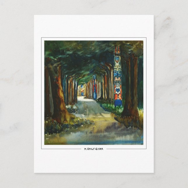 Emily Carr #249 - Fine Art Postcard Postkarte (Vorderseite)