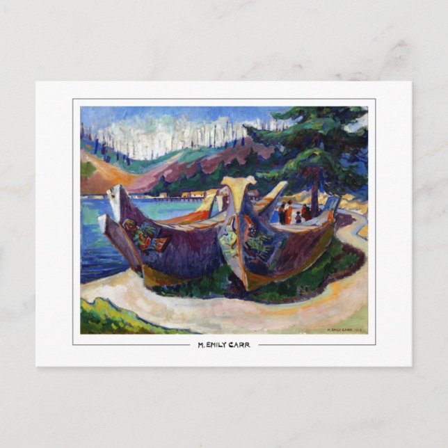 Emily Carr #2 - Fine Art Postcard Postkarte (Vorderseite)