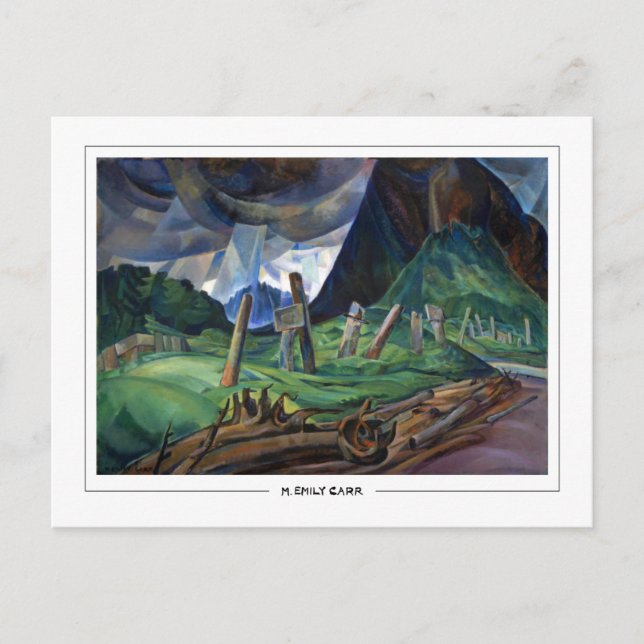 Emily Carr #329 - Fine Art Postcard Postkarte (Vorderseite)