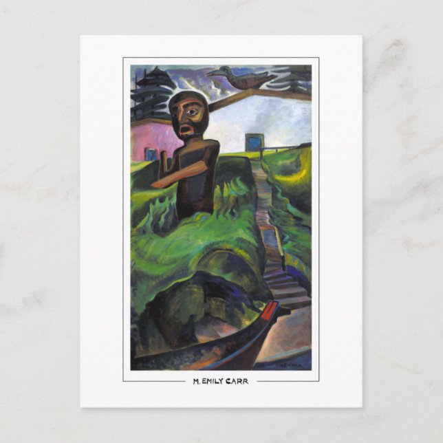 Emily Carr #7 - Fine Art Postcard Postkarte (Vorderseite)