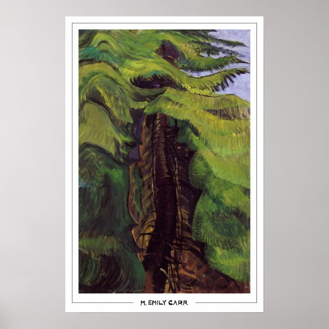 Emily Carr Zedign Art Poster #383 (Vorne)
