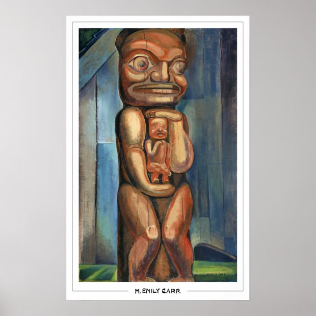 Emily Carr Zedign Art Poster #4 (Vorne)