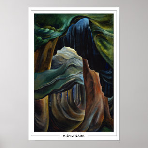 Emily Carr Zedign Kunstposter #1 Poster