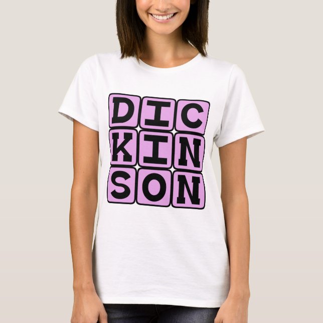 Emily Dickinson, amerikanische Dichterin T-Shirt (Vorderseite)